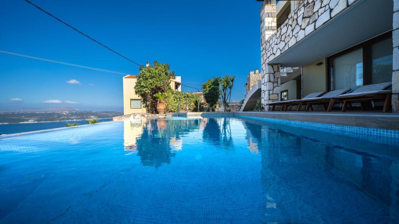 Villa Majestic Crete Heated Pool And Sauna Megala Chorafia Exteriör bild