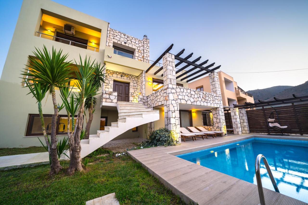 Villa Majestic Crete Heated Pool And Sauna Megala Chorafia Exteriör bild