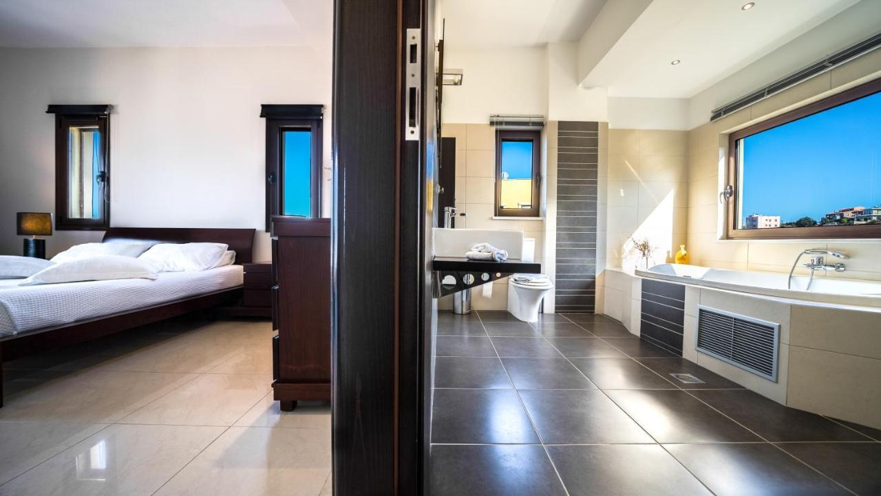 Villa Majestic Crete Heated Pool And Sauna Megala Chorafia Exteriör bild