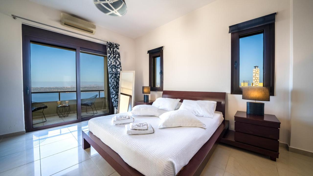 Villa Majestic Crete Heated Pool And Sauna Megala Chorafia Exteriör bild