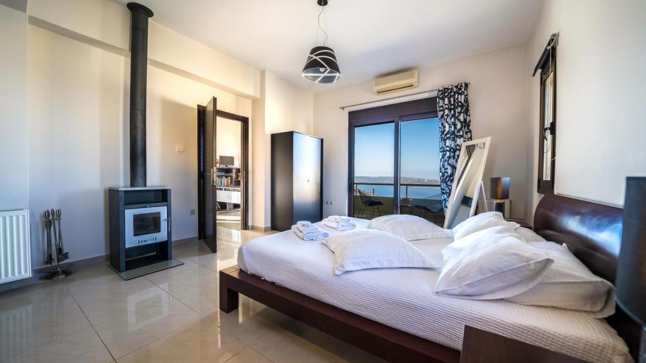 Villa Majestic Crete Heated Pool And Sauna Megala Chorafia Exteriör bild