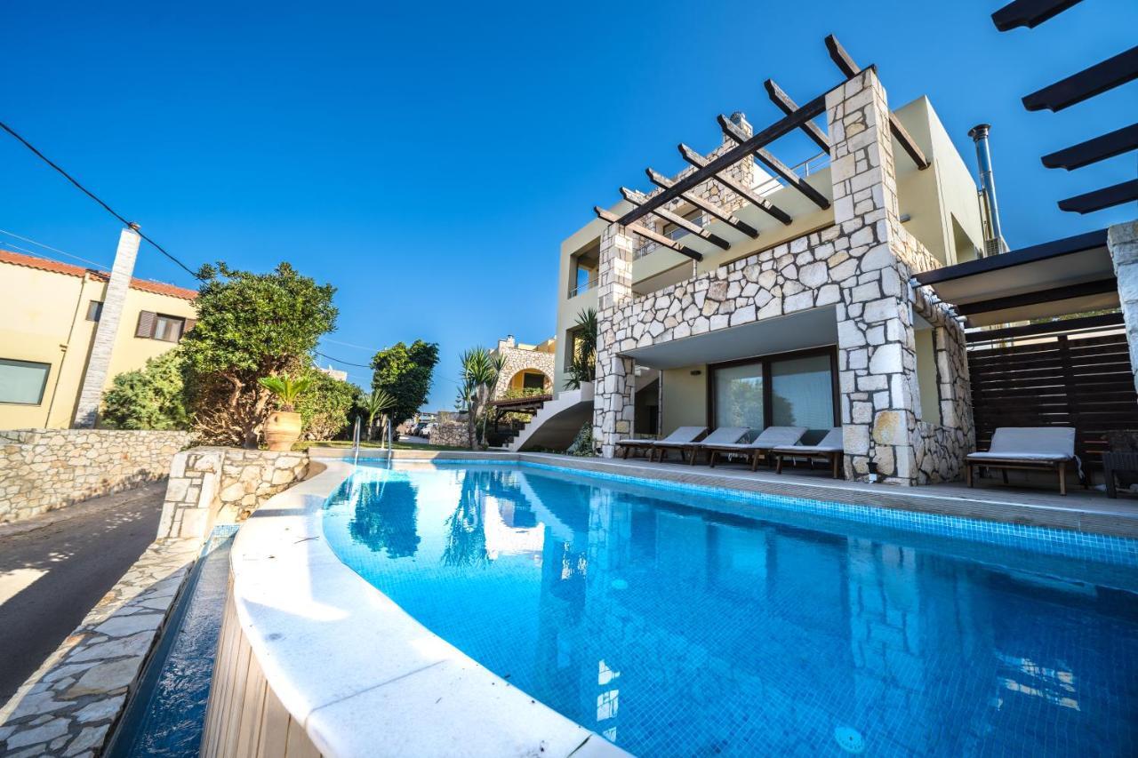 Villa Majestic Crete Heated Pool And Sauna Megala Chorafia Exteriör bild
