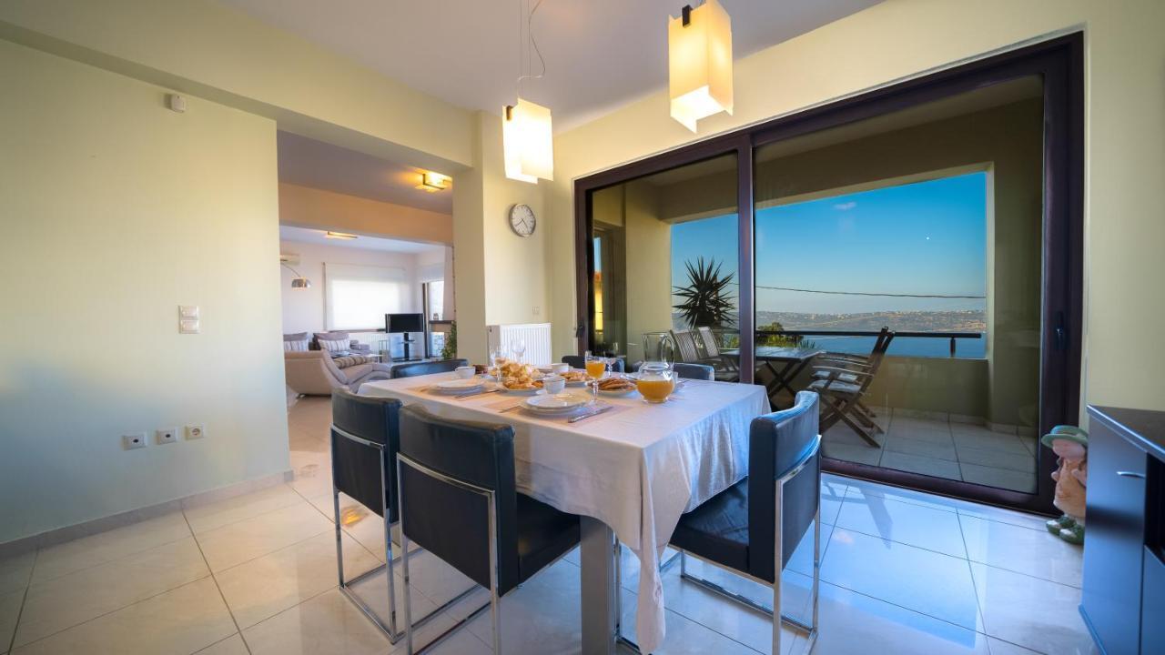 Villa Majestic Crete Heated Pool And Sauna Megala Chorafia Exteriör bild