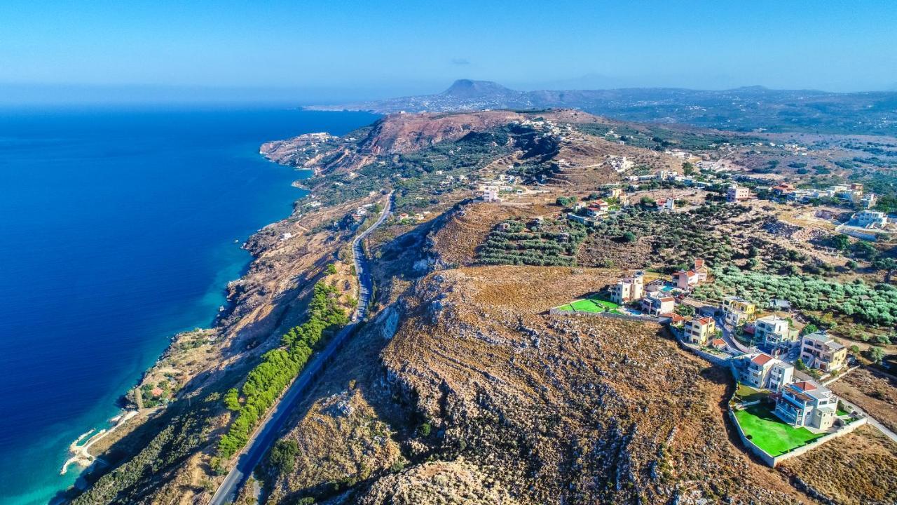 Villa Majestic Crete Heated Pool And Sauna Megala Chorafia Exteriör bild