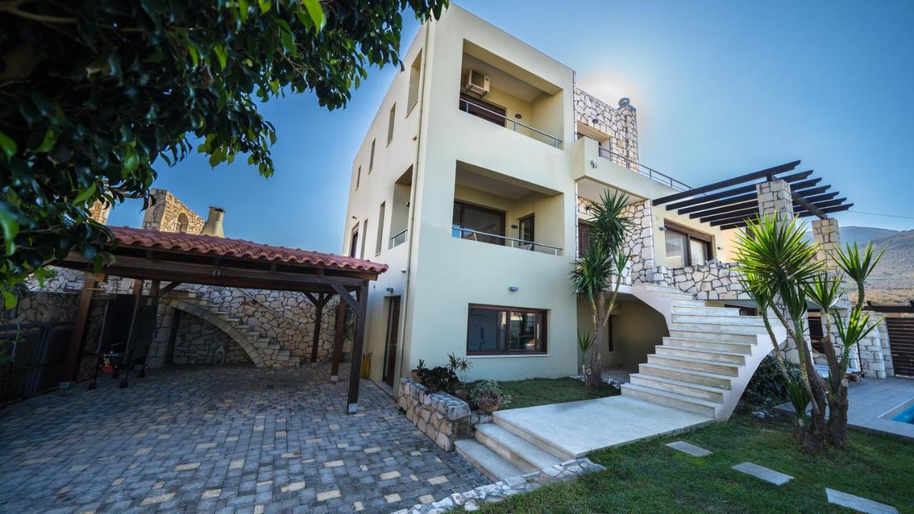 Villa Majestic Crete Heated Pool And Sauna Megala Chorafia Exteriör bild